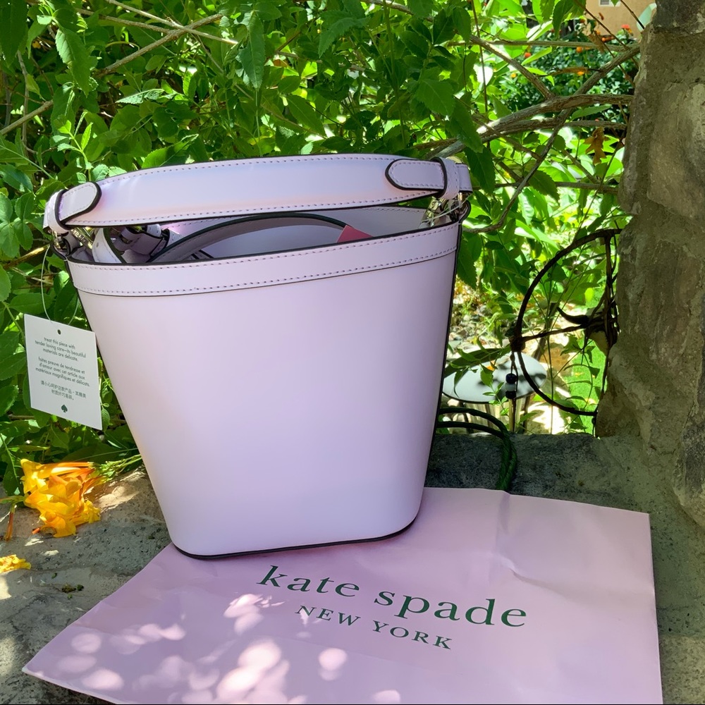Kate Spade Small pink leather bucket bag - Picture 9 of 16